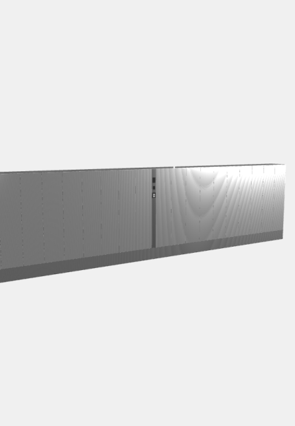 Сушильный шкаф ШСО-22М-600, 20 вертикальных секций с секцией управления, 1962×8120×513 мм