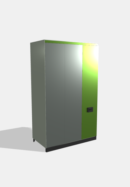 Стеллаж для хозяйственного инвентаря, 1200×600×2000 мм